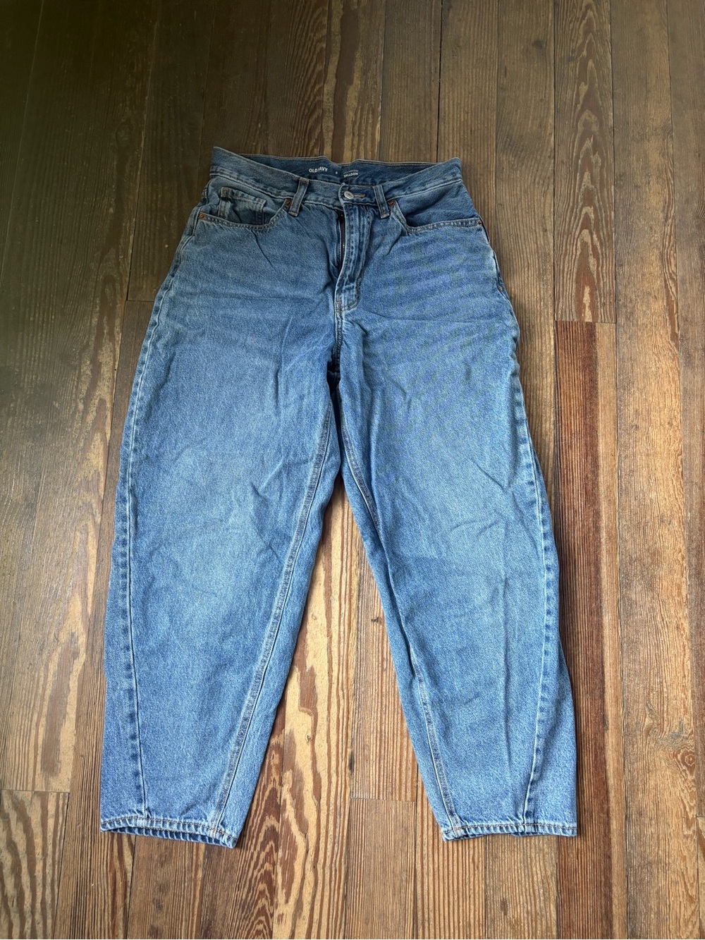 Old Navy high-waisted balloon jeans